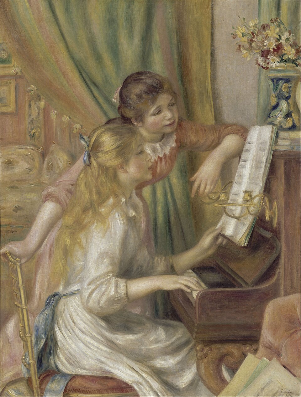 jeunes filles au piano 1892